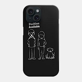 Funny Single Divorced Shirt Mom Dad Position Available Dating Personalized Divorcee Phone Case