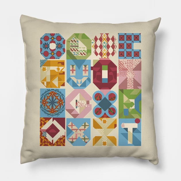 Local Quilting Day – January Pillow by irfankokabi