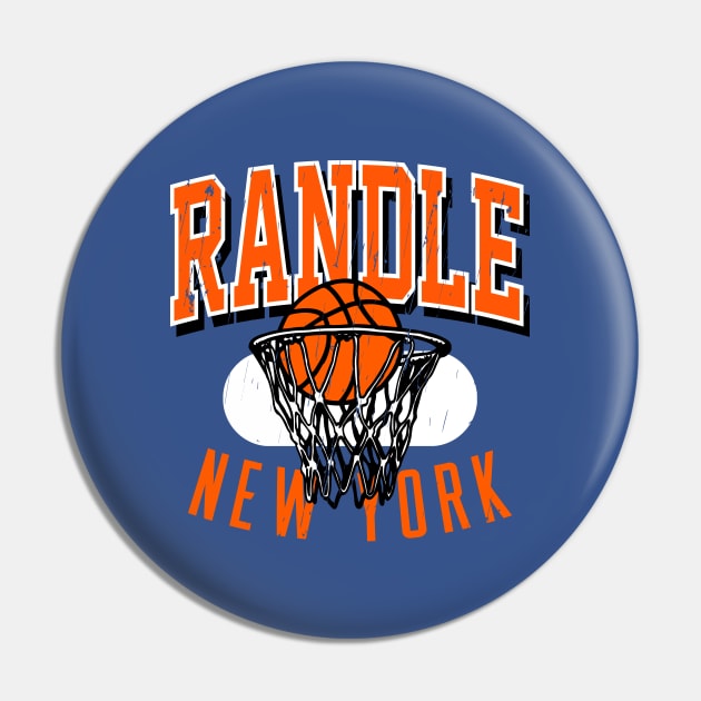 Vintage Style 90's New York Basketball Pin by funandgames