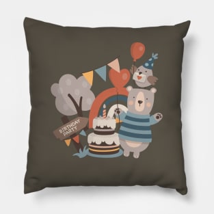 Woodland party Pillow