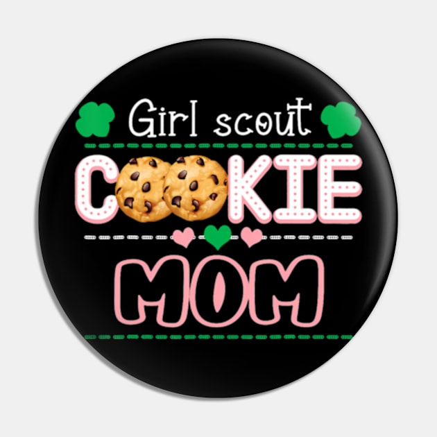 Scout for Girls Cookie Mom Funny Scouting Family Matching Pin by Cristian Torres