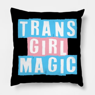 Trans Girl Magic Pillow