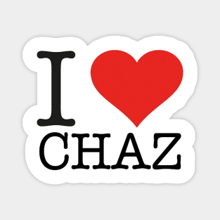 I Heart CHAZ design Magnet