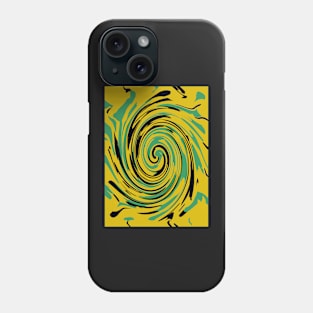 Tiger Tail Swirl Phone Case