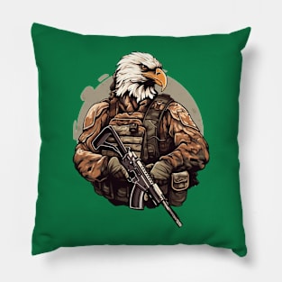 Eagle soldier Pillow