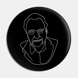 Sir David Attenborough Pin