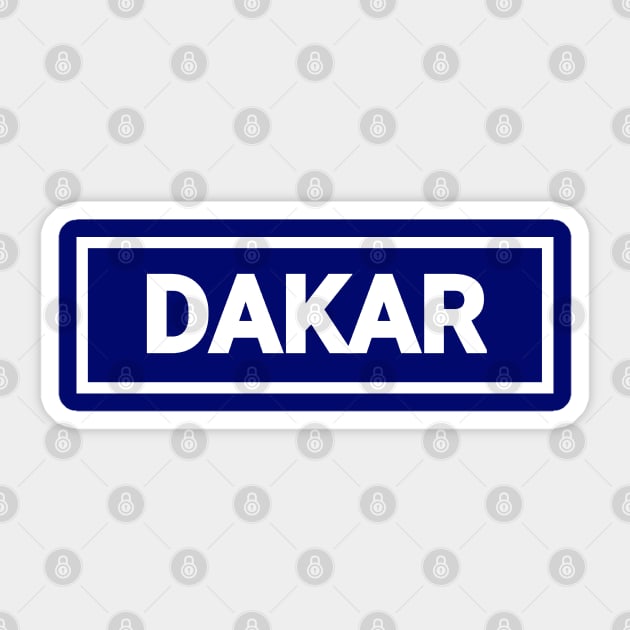 Sticker DAKAR ref 3