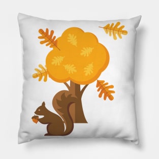 Squirrels! Pillow