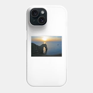 Sunset over Durdle Door Phone Case