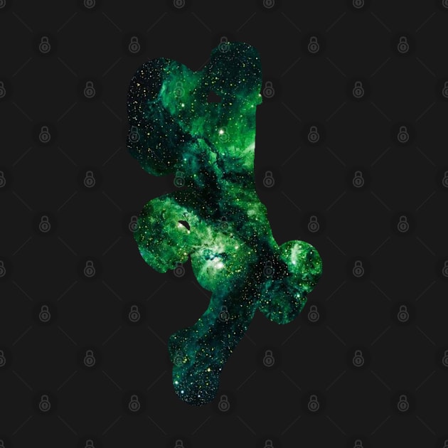 Green Galaxy by Stpd_Mnky Designs