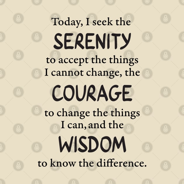 Serenity Prayer by Made by Casey