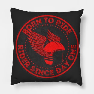 Born To Ride.Gift For Bikers Pillow