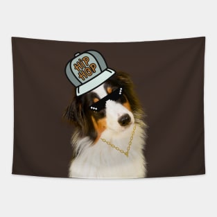 Dog lover hip hop style Tapestry