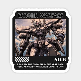 Robotic Warfare 2060 Magnet