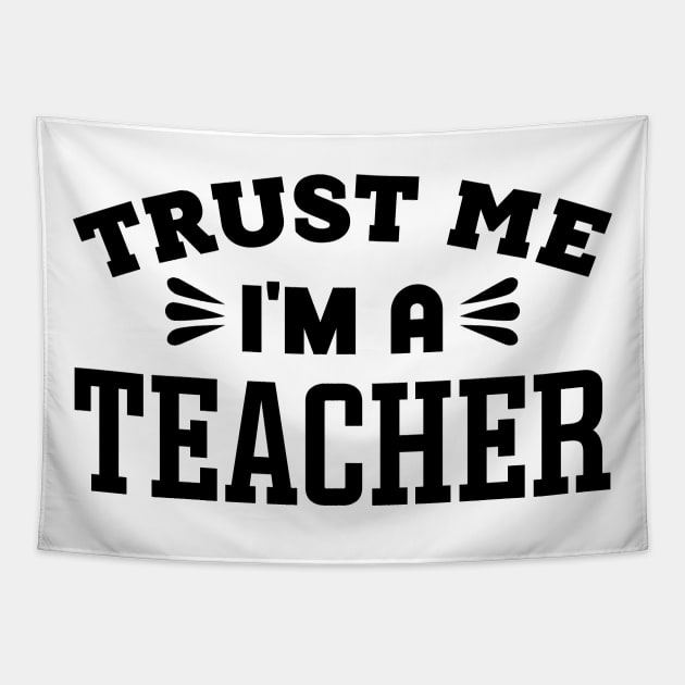 Trust Me, I'm a Teacher Tapestry by colorsplash