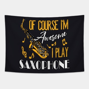 Awesome Saxophon Player Saxophonist Tapestry