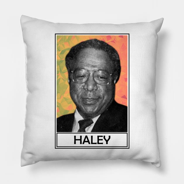 Alex Haley Pillow by TheLiterarian