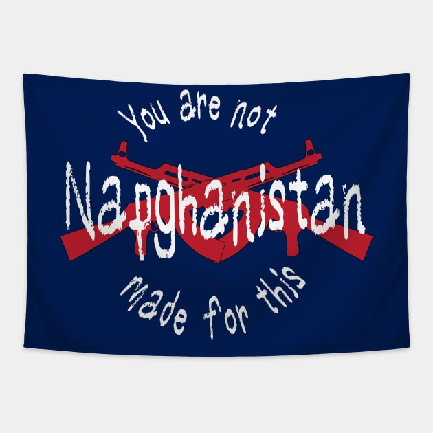 Napghanistan Tapestry by MadmanDesigns
