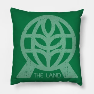 The Land Distressed Logo Pillow