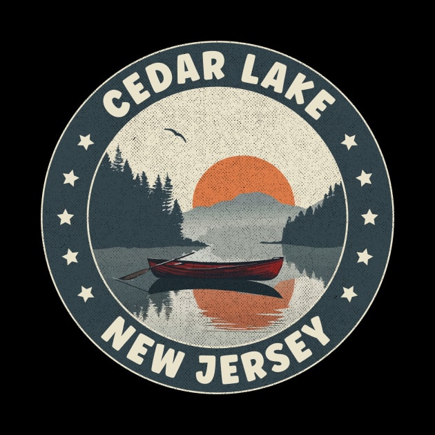 Cedar Lake New Jersey Sunset by turtlestart