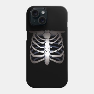 Chest Skeleton Design Phone Case