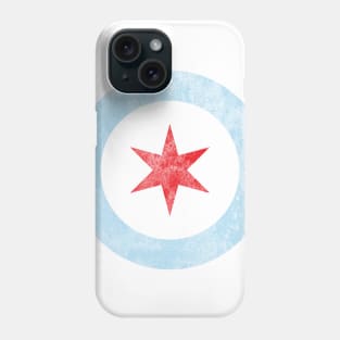 City of Chicago Flag Star Phone Case