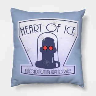 HEART OF ICE: AIRCONDITIONING REPAIR SERVICE Pillow