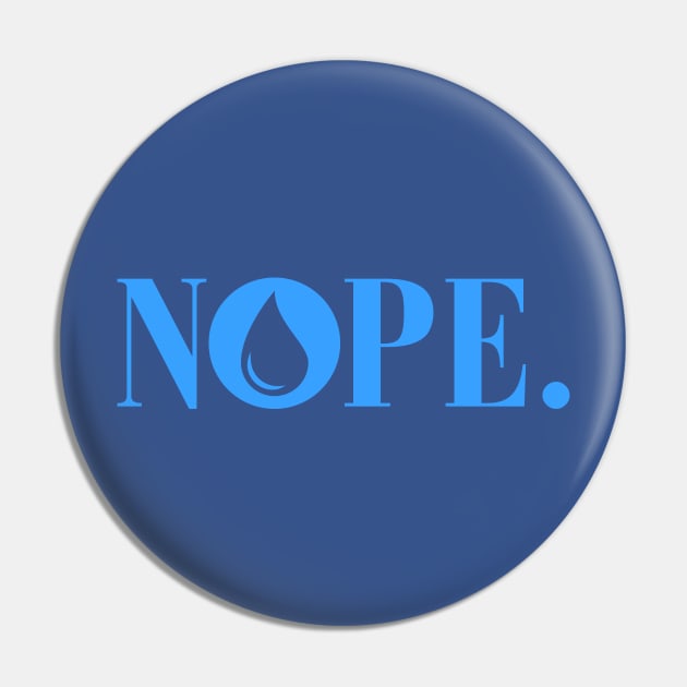 Nope T-Shirt / Blue Mana Counter Magic Shirt / Funny Magic The Gathering Shirt / Funny MTG TShirt / Magic TCG Shirt / Gift for MTG Fan Pin by MeowtakuShop