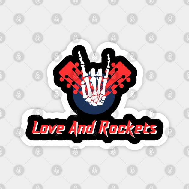 Love And Rockets Magnet by eiston ic