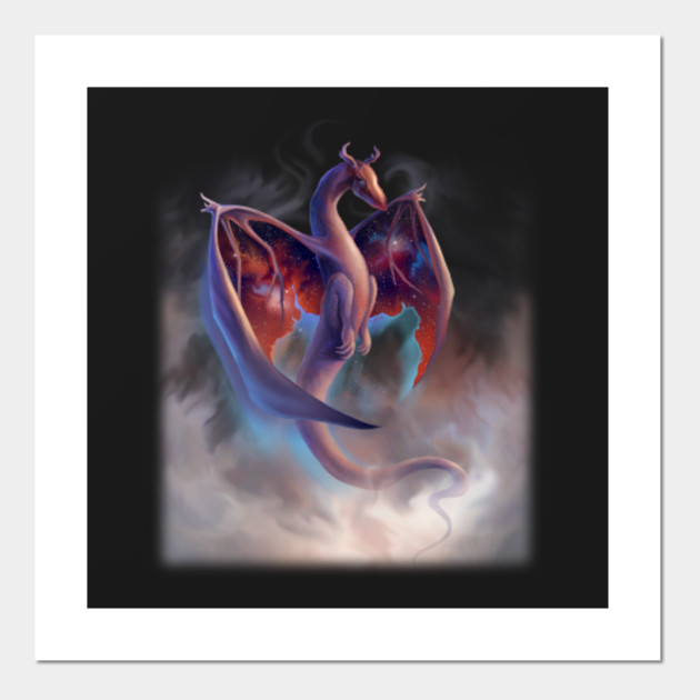 Celestial Dragon Dragon Affiche Et Impression D Art Teepublic Fr