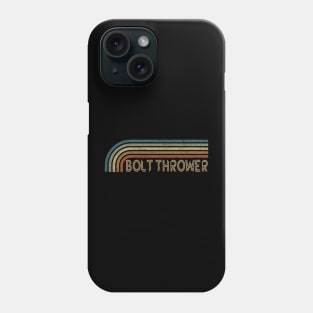 Bolt Thrower Retro Stripes Phone Case