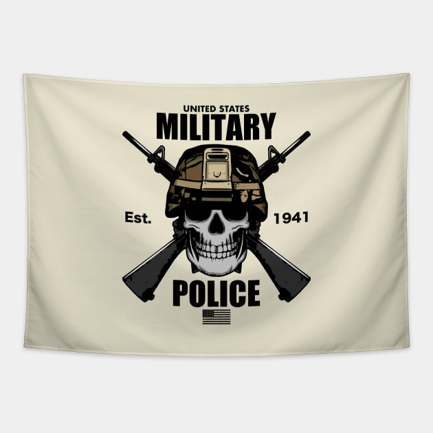 US Military Police Tapestry by TCP
