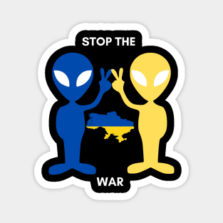 Stop the War in the Ukraine - Shirt Magnet