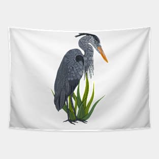 Blue Heron Tapestry