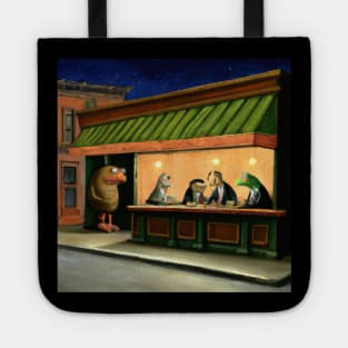 Nighthawks with Muppets Tote