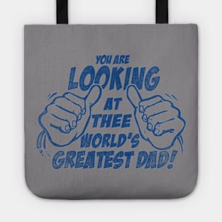 World's greatest dad Tote