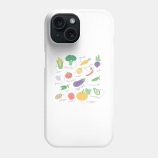 Hypnotizing vegetables Phone Case