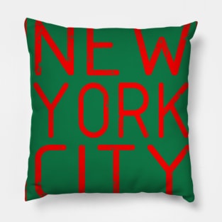 Irish new york souvenir Pillow