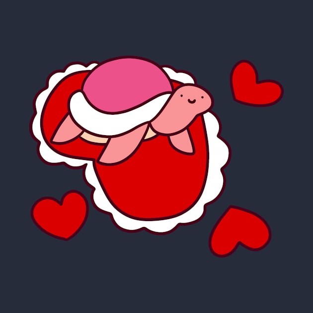 Valentine Hearts Turtle by saradaboru