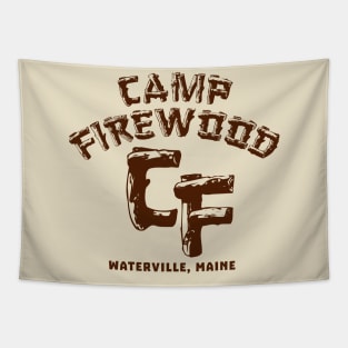 Camp Firewood Tapestry