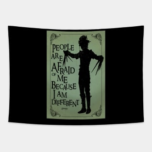 Gift Men Scissorhands Vintage Tapestry