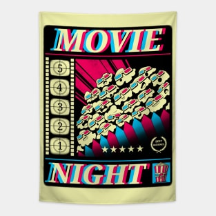 Movie Night Tapestry