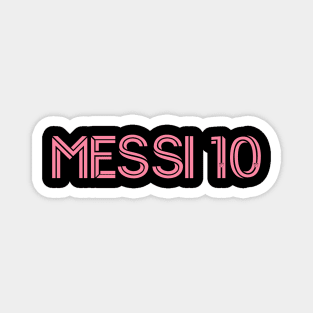 Messi Inter miami Magnet