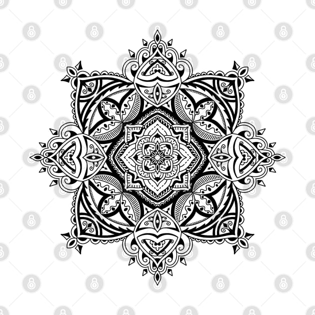 Ornamental Mandala by ilhnklv