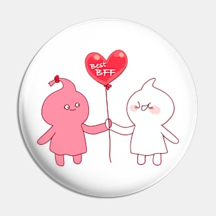 Cute Best BFF Pin