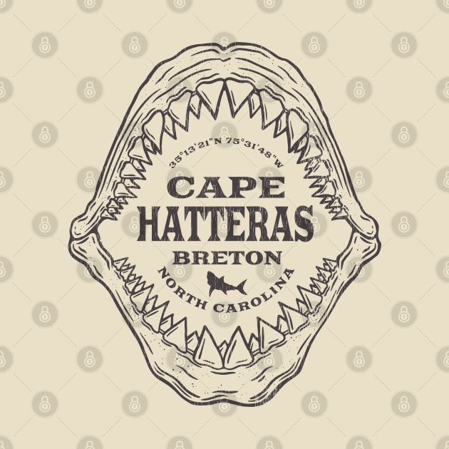 Cape Hatteras Breton the Great White Shark by Contentarama