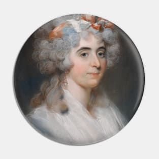 Portrait of Mrs George Turnor by John Russell Pin