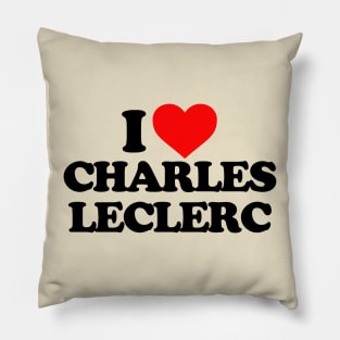 I love Charles Leclerc Pillow