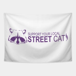 street cats_raccoon2 Tapestry