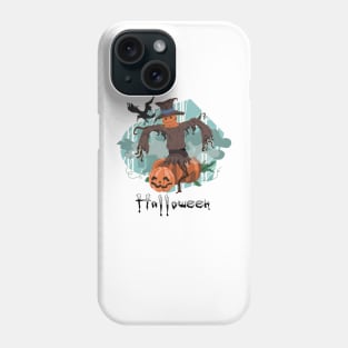 halloween scary pumpkin Phone Case